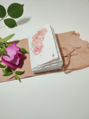 Eau de roses - Carnet A7+