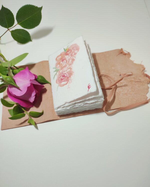 Eau de roses - Carnet A7+