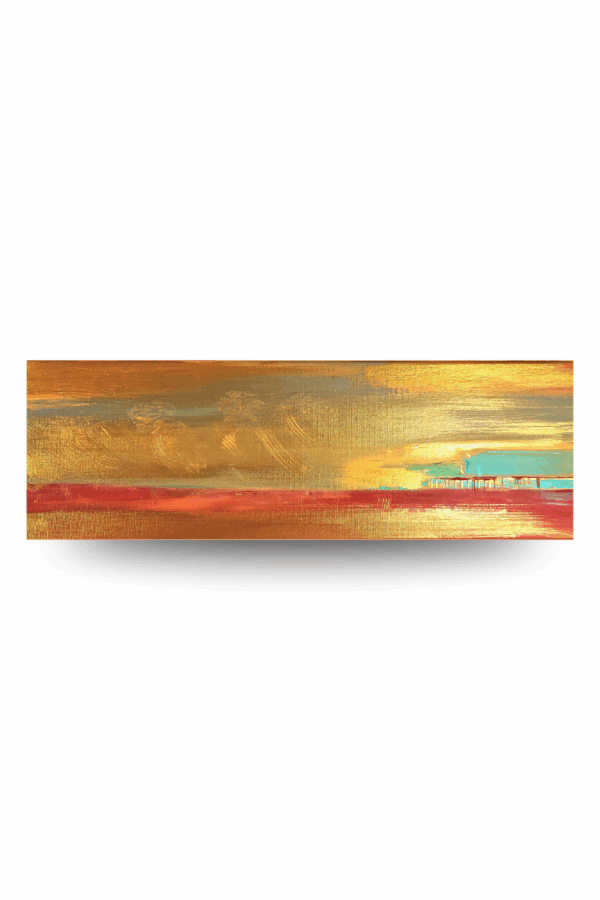 S'élancent les âmes- Peinture 20x50cm – Image 2