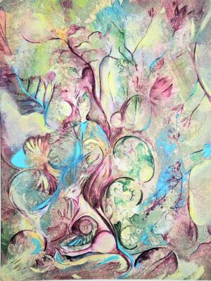 Peinture Univers "L'appel"