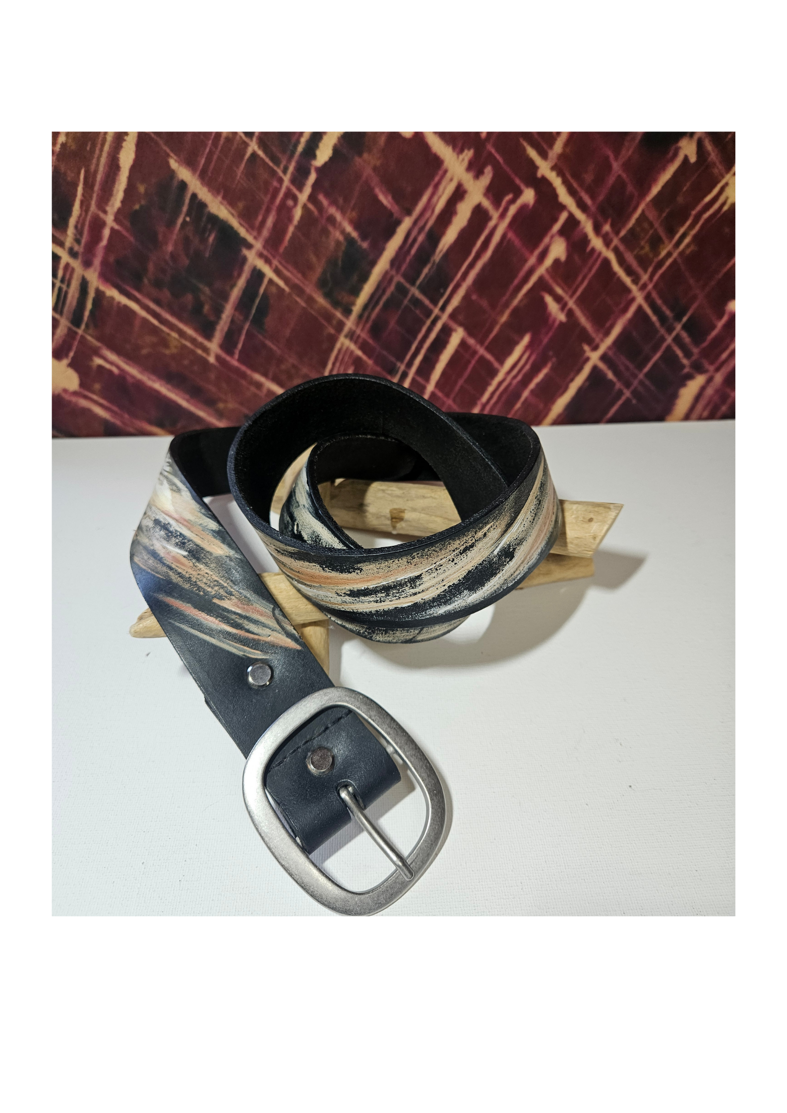 Ceinture en cuir - L'arrachée | VENDUE