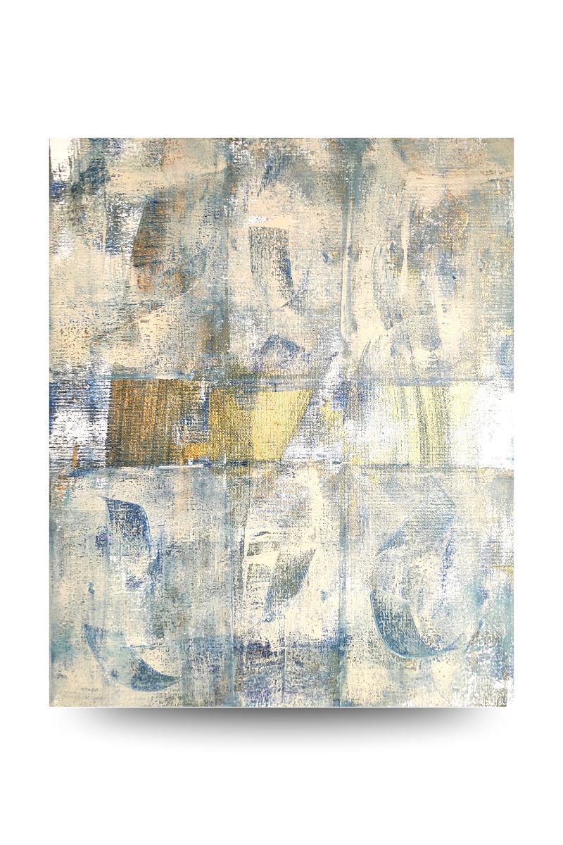 Peinture 30cm x 40cm- Croix de Lumière