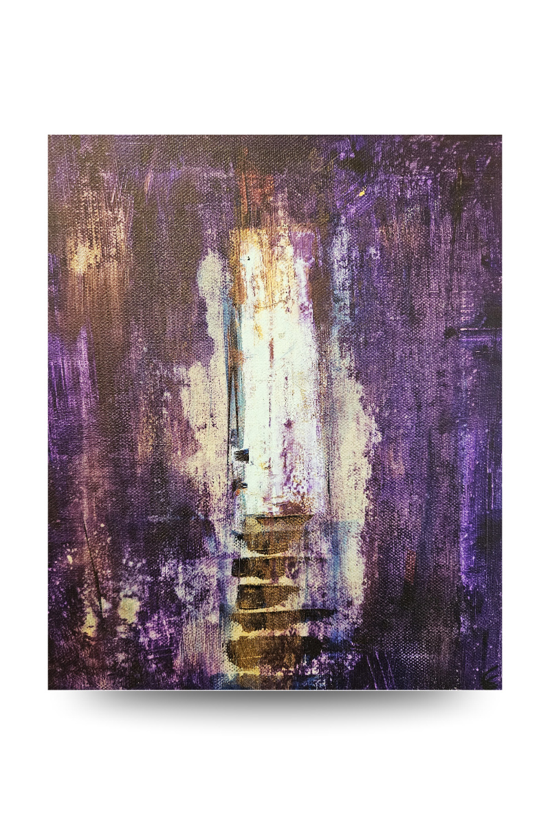 Peinture 20cm x 30cm- De l'avancée