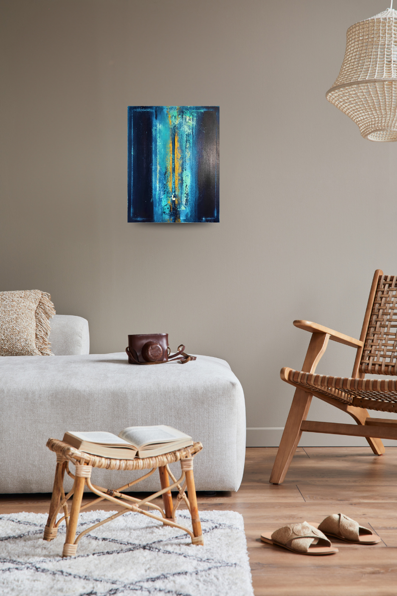 Peinture 30cm x 40cm- Elévation – Image 2