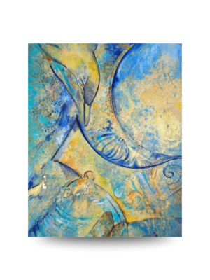 Une peinture sensible qui parle de reconnexion à soi