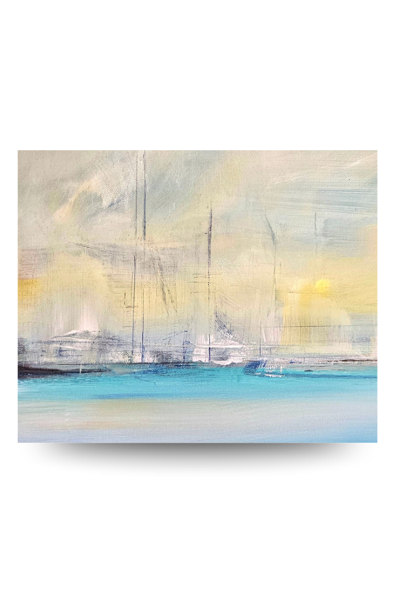 Peinture 50cm x 80cm- Le réveil