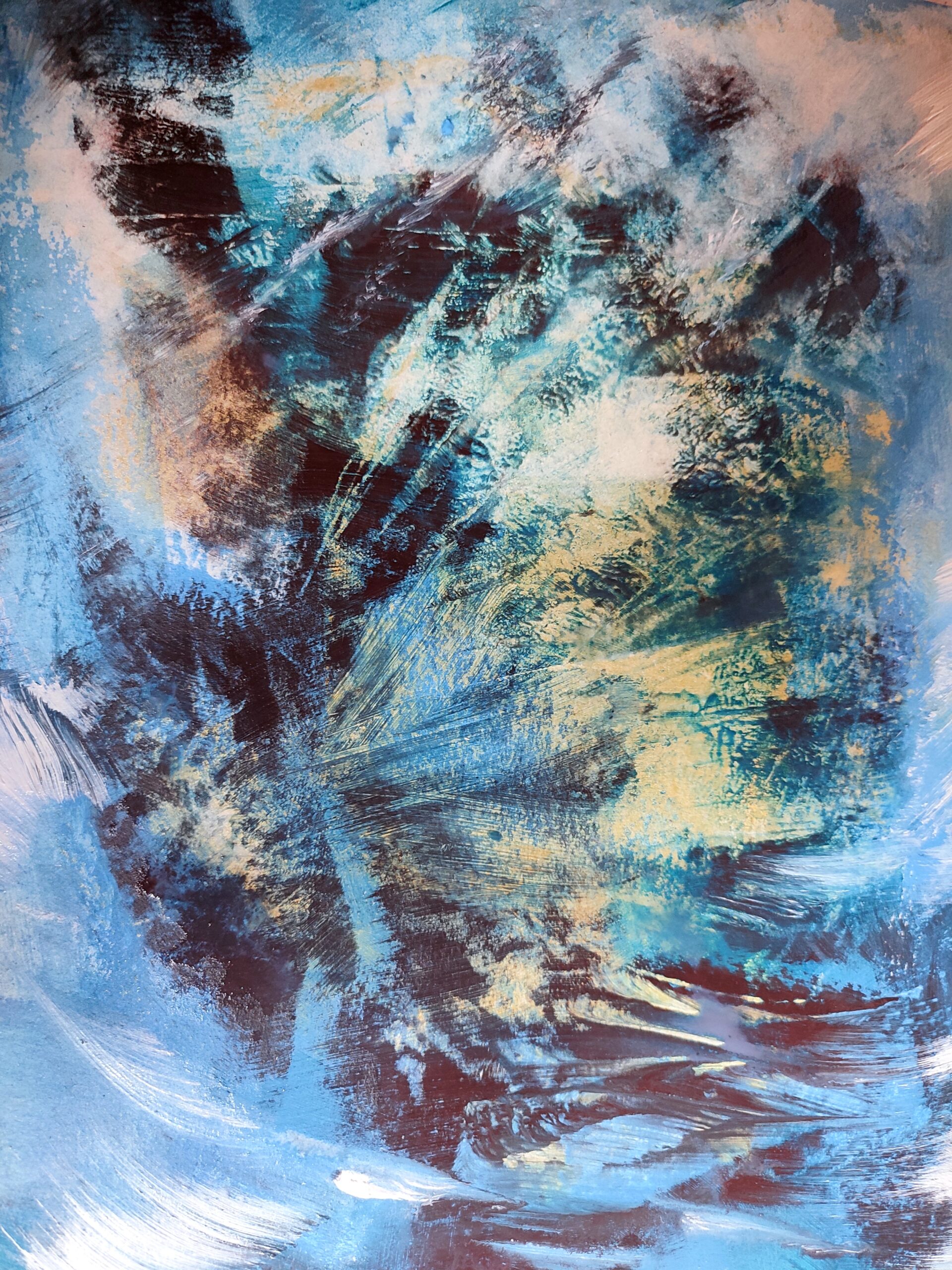 Peinture Univers -A la vitesse de la lumière – Image 2
