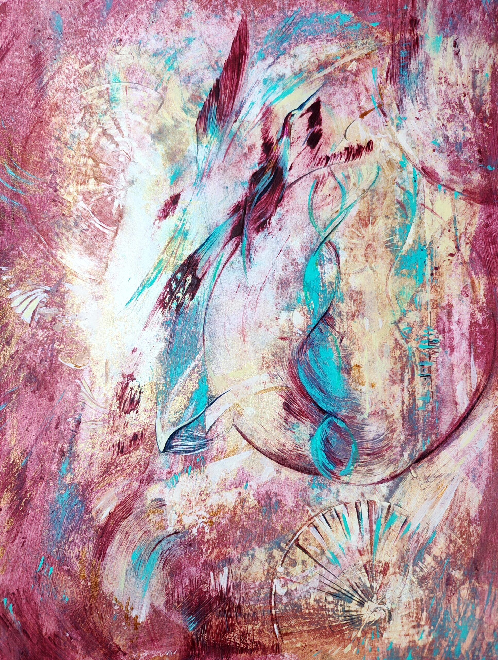 Peinture Univers -L'anneau du temps – Image 2